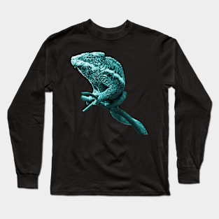 chameleon green Long Sleeve T-Shirt